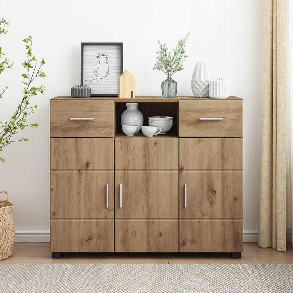 Sideboard Artisan oak 88.5 x 30.5 x 73 cm Engineered wood